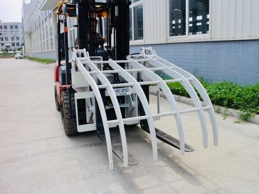 XE NÂNG KẸP GỖ