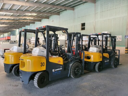 chế độ bảo hành xe nâng liugong