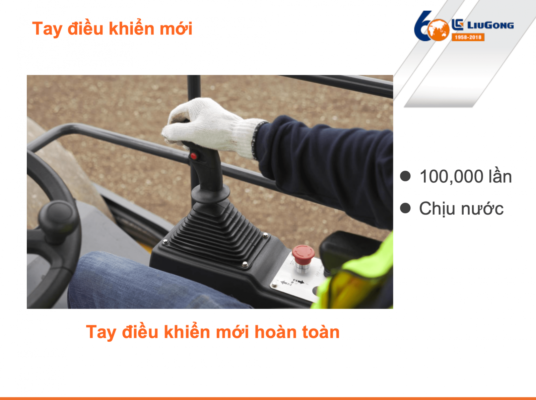 Tay điều khiển xe lu rung 2 cầu 6611E