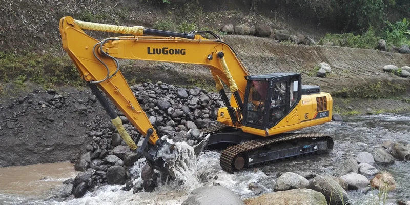 Máy xúc đào Liugong CLG925E