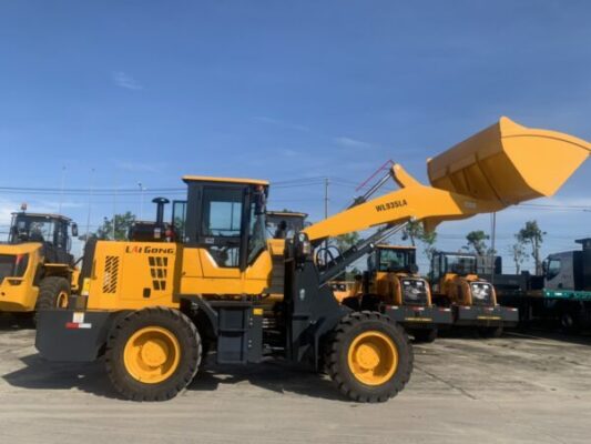 máy xúc lật cần dài Laigong WL935LA
