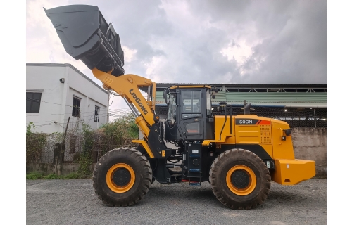 máy xúc lật Liugong 2 tầng đổ ZL50CN