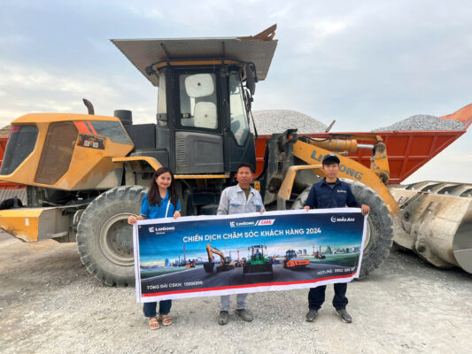 chăm sóc khách hàng liugong tại Thái Bình
