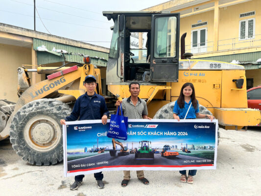 chăm sóc khách hàng liugong tại Thái Bình